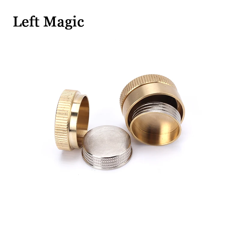 Медные динамические монеты (версия на 10 пенсов) волшебные трюки деньги летающие