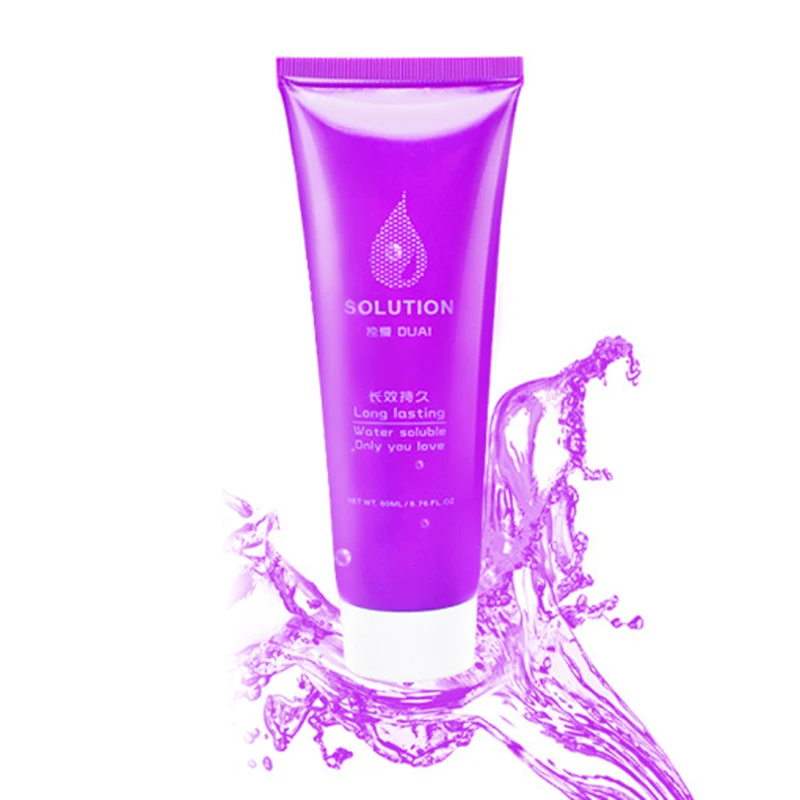 60 гр. упаковка смазочного смазка на водной основе для тела Смазка анального секса