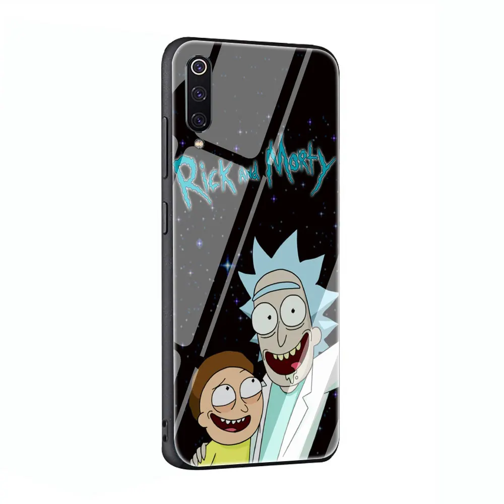 Забавный чехол из закаленного стекла Rick And marty для Xiaomi 8 Lite A1 A2 9 Redmi Note 5 6 7 Pro 6A 4X F1 - Цвет: G10