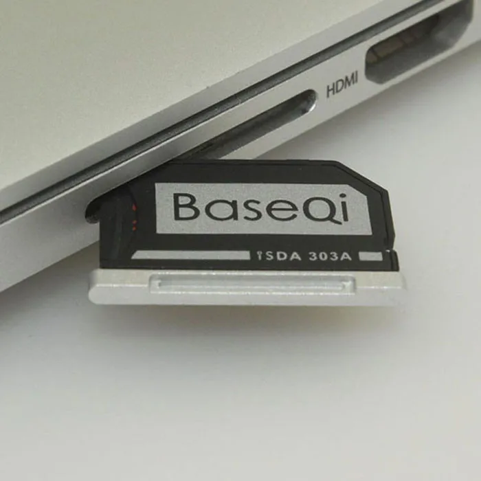 Для Macbook Pro retina 13 ''303A кардридер Baseqi Алюминиевый адаптер для карт MiniDrive
