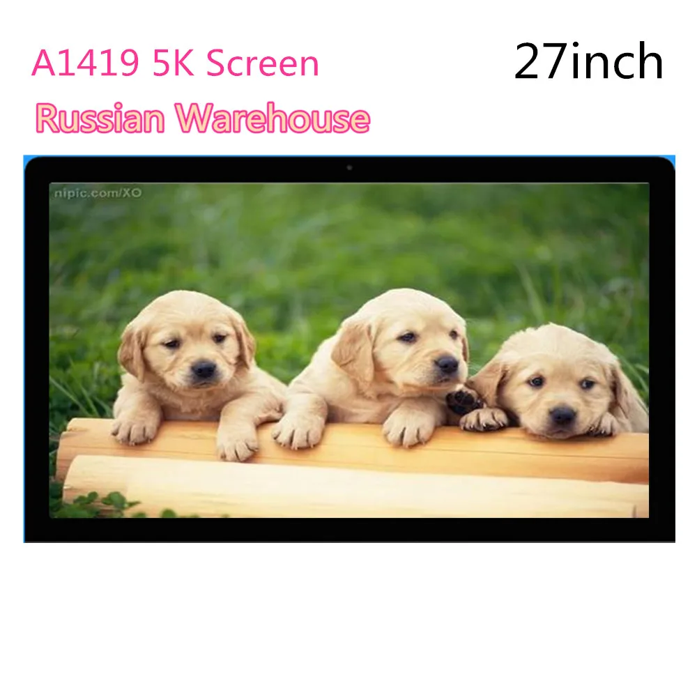 ЖК экран в сборе для iMac 27 &quotA1419 5K IPS LM270QQ1(SD)(C1) SD C1 SDC1 EMC:3070 MNE92 MNEA2|ЖК-экран ноутбуков| |