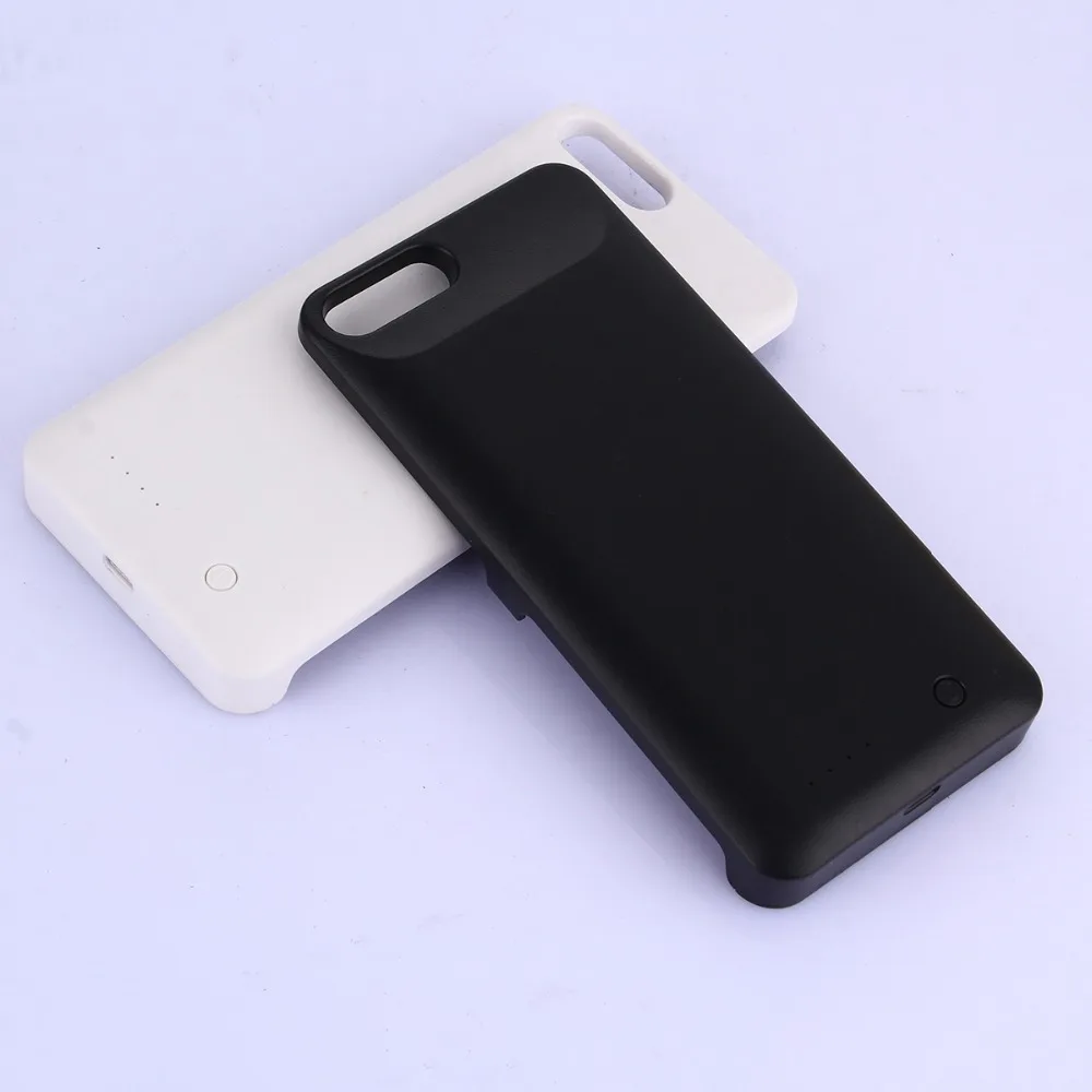 Black 6800mAh Battery Backup Charger Case for MI NOTE 3 with kickstand (Black White) |