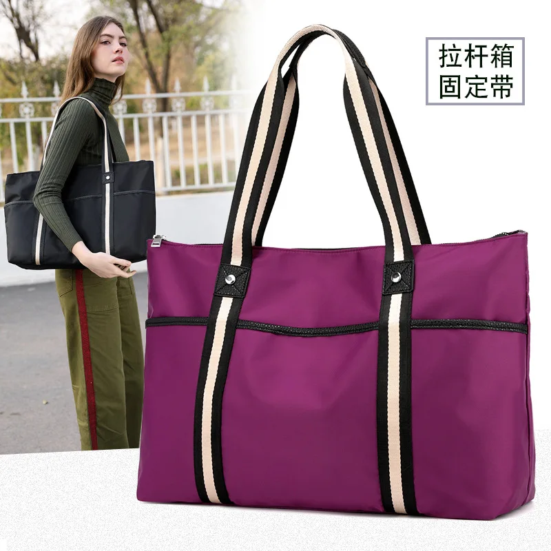 

Fashion Women Messenger Bags Large Capacity Shoulder Bag Nylon Bags Waterproof Casual Handbag for Teenagers Be Set Trolley Case