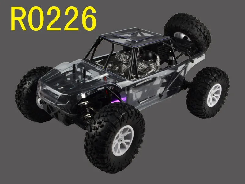 R0226(clear) VRX Racing RH1045 октановая карта пустыни, 1/10 масштаб Электрический 4WD бесщеточный, RTR/45A ESC/3650 мотор/7,4 V Lipo батарея/2,4 GHz, RC автомобиль - Цвет: R0226(clear)