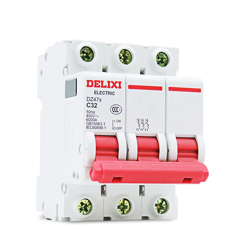 Выключатель DELIXI MCB 1P 10A 20A 32A 63A для автоматизации умного дома DIY|Модули дома| |