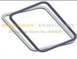 

4pcs/lot Silicone Skin Sealing Strip(2pcs with-reinforced,2pcs no-reinforced) For ST-1520 Mini Sublimation machine