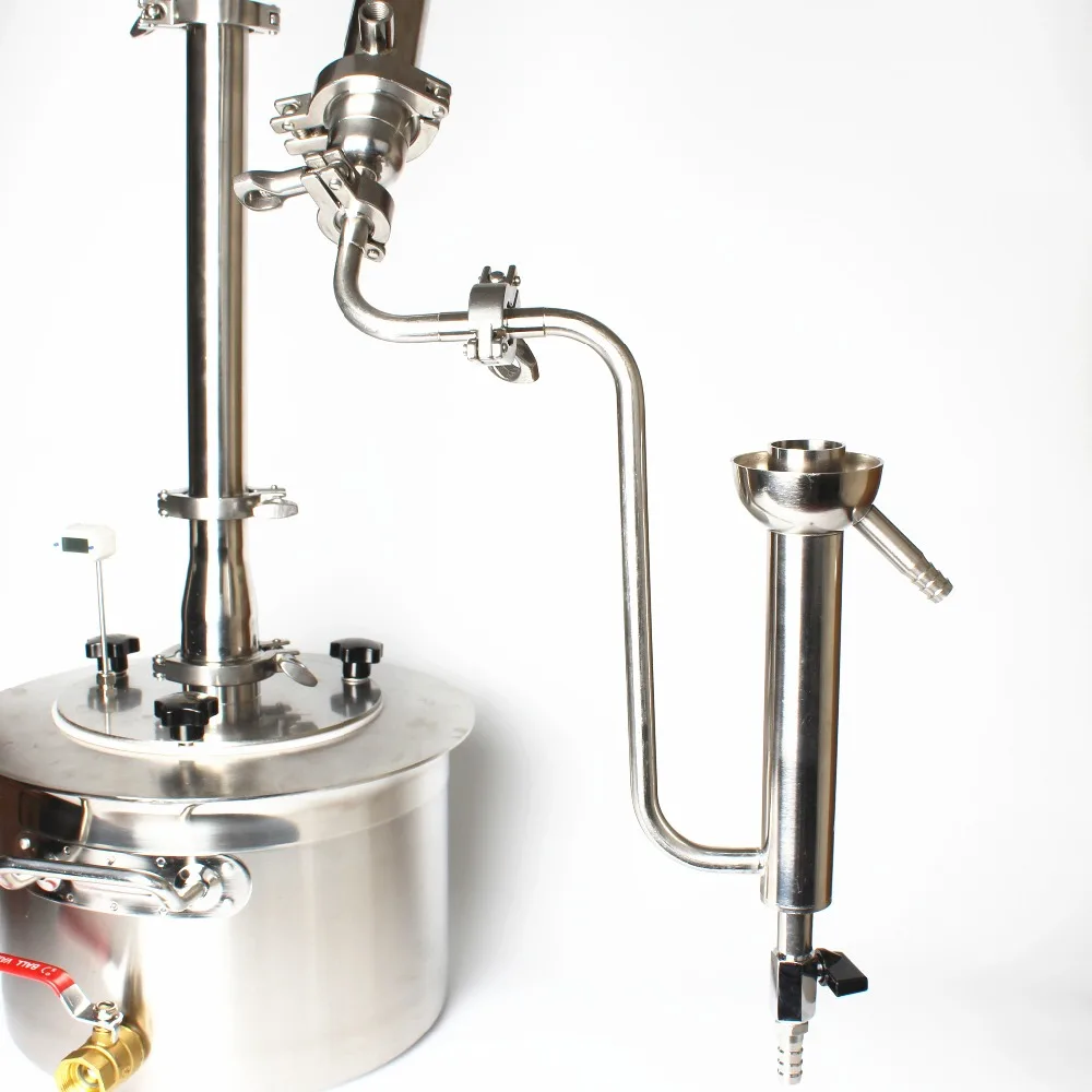 Непрерывное измерение спирта из нержавеющей стали 304 Tri clamp Parrot соединение для дистиллятора
