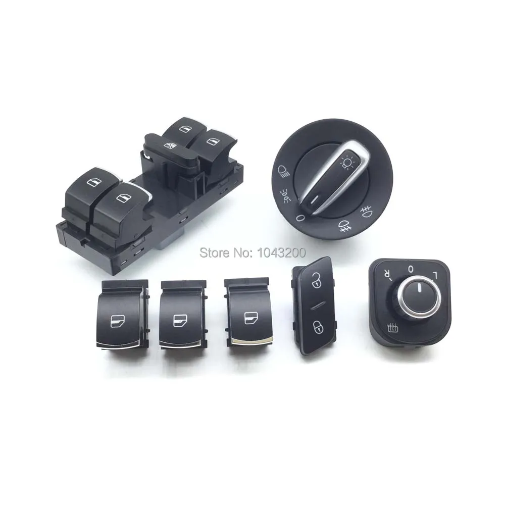 Переключатель управления оконной головкой для VW Jetta Golf MK5 6 Tiguan RABBIT 5ND941431A 5ND959565B