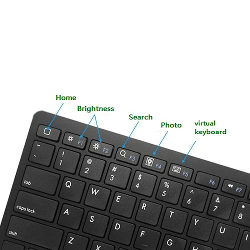 Ультра-тонкая беспроводная клавиатура Bluetooth 3 0 для Apple iPad/iPhone серии/MacBook/Samsung