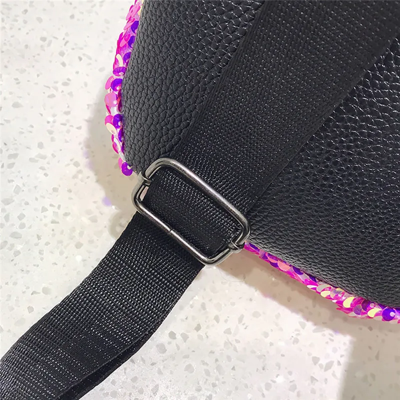Fanny Pack Multi-function Fashion Mermaid Sequin Bag Reflective Laser Shoulder Bag Women's Belt Waist Bag Bum Pochete#40