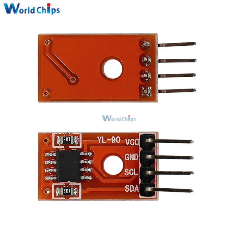 Diymore AT24C02 IIC/I2C двухпроводный порт последовательного интерфейса EEPROM модуль памяти