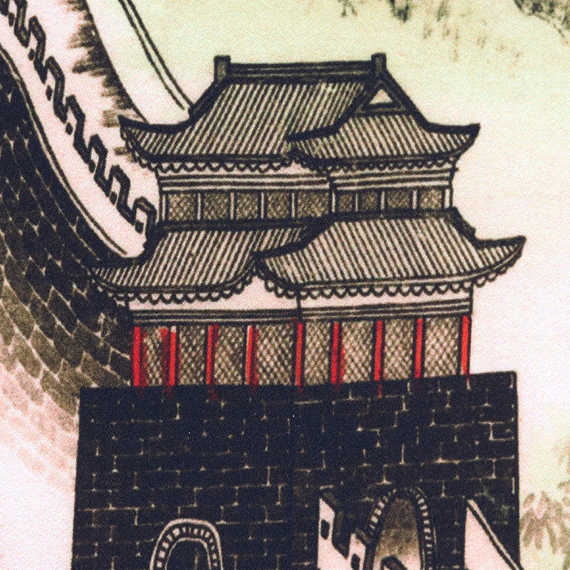 ShaoFu шелковая Живопись прокрутки китайский национальный ремесленный знаменитый