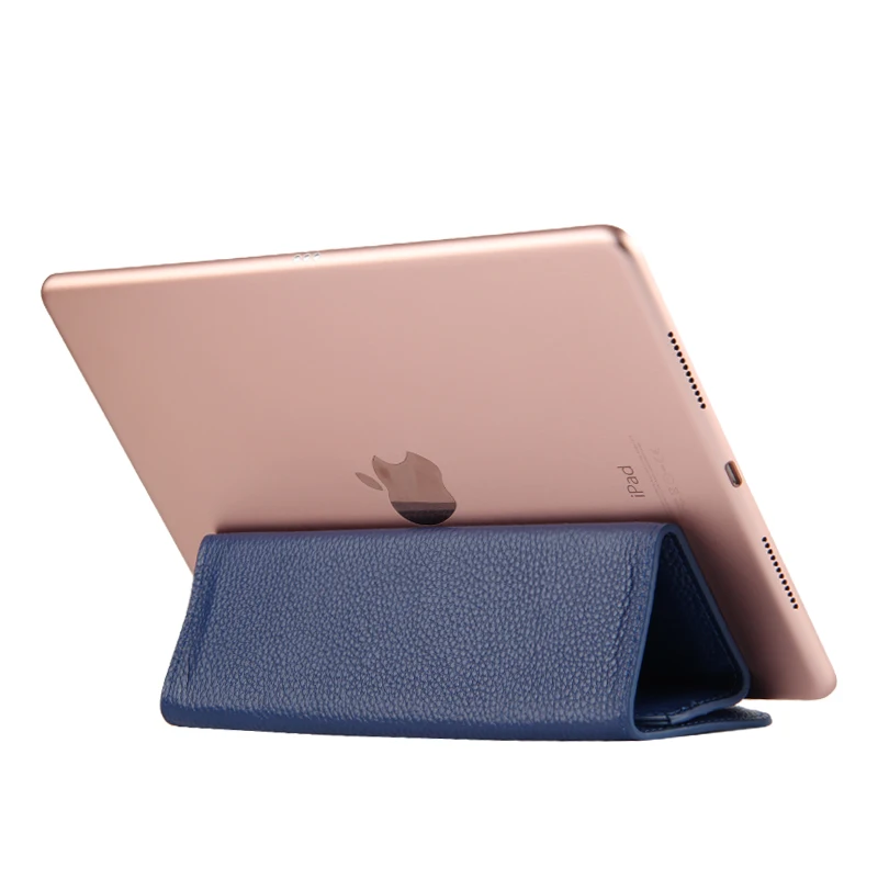 AJIUYU для Apple iPad Pro 9 7 дюйма из натуральной кожи защитный чехол воловьей умный