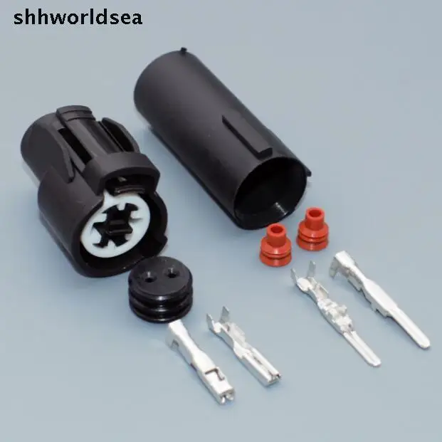 

Shhworldsea 2pin car pigtail case for VTEC pressure switch Knock sensor Coolant Sensor socket plug 00 B20Z 97-01 Prelude H22A 6"