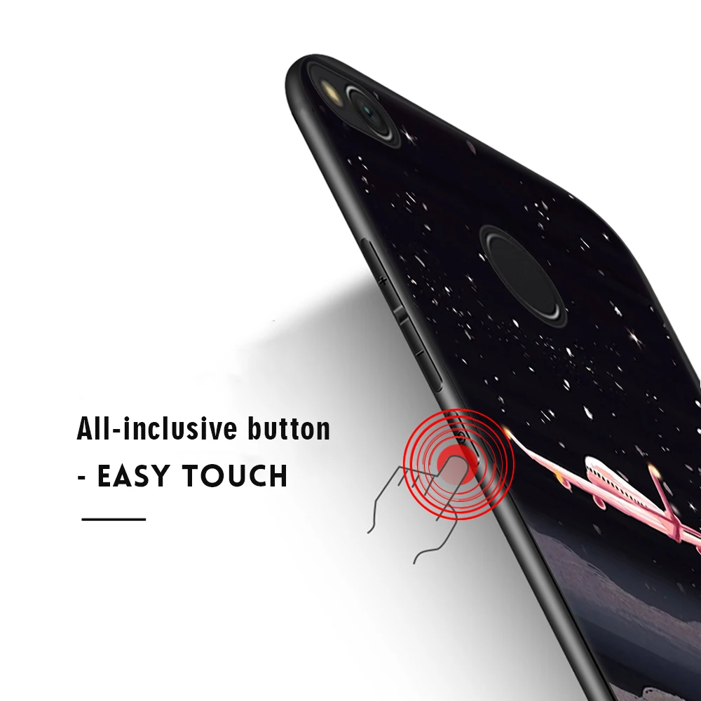 Чехол для телефона Xiaomi mi A1 8 SE Pocophone F1 Red 6 Pro 5 Plus Note 5A 4A 4 4X Мягкий силиконовый чехол с