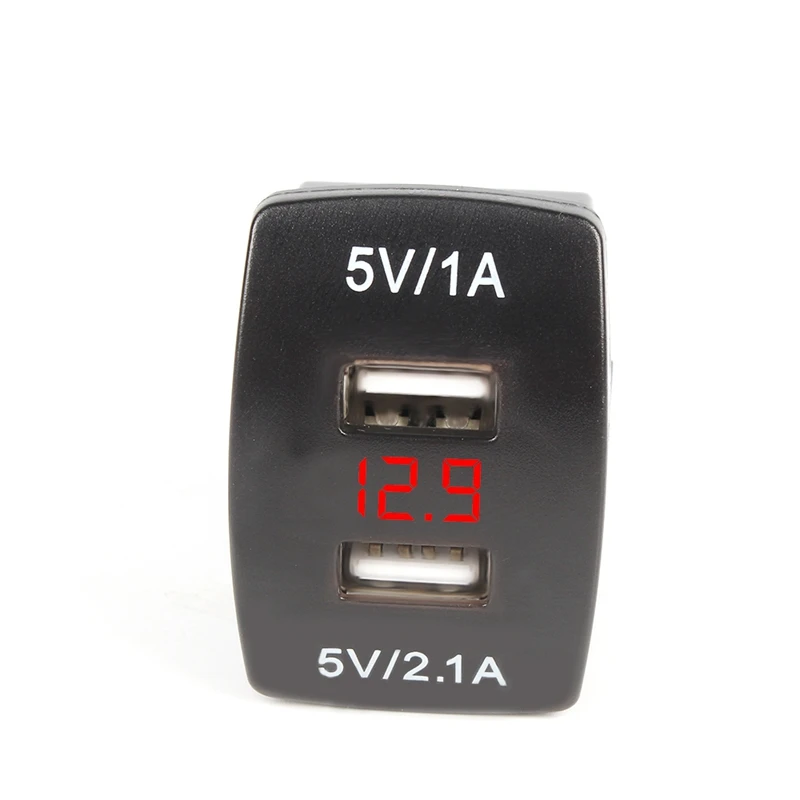 Двойной USB разъем для автомобильного мотоцикла прикуриватель гнездо мини микро