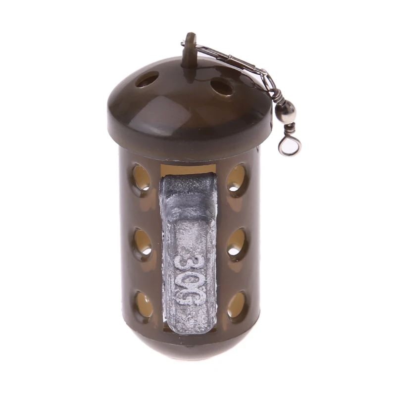 1 шт. клетка для приманки из чистого свинца рыболовная Ловушка корзина ловли