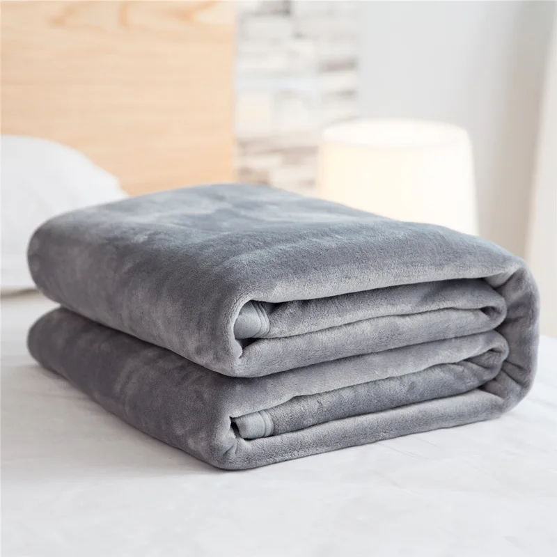 Beroyal Brand Throw Blanket - 100% Polyester Super Soft Fleece Sofa Travel Blankets Adult for Beds 200*230cm | Дом и сад