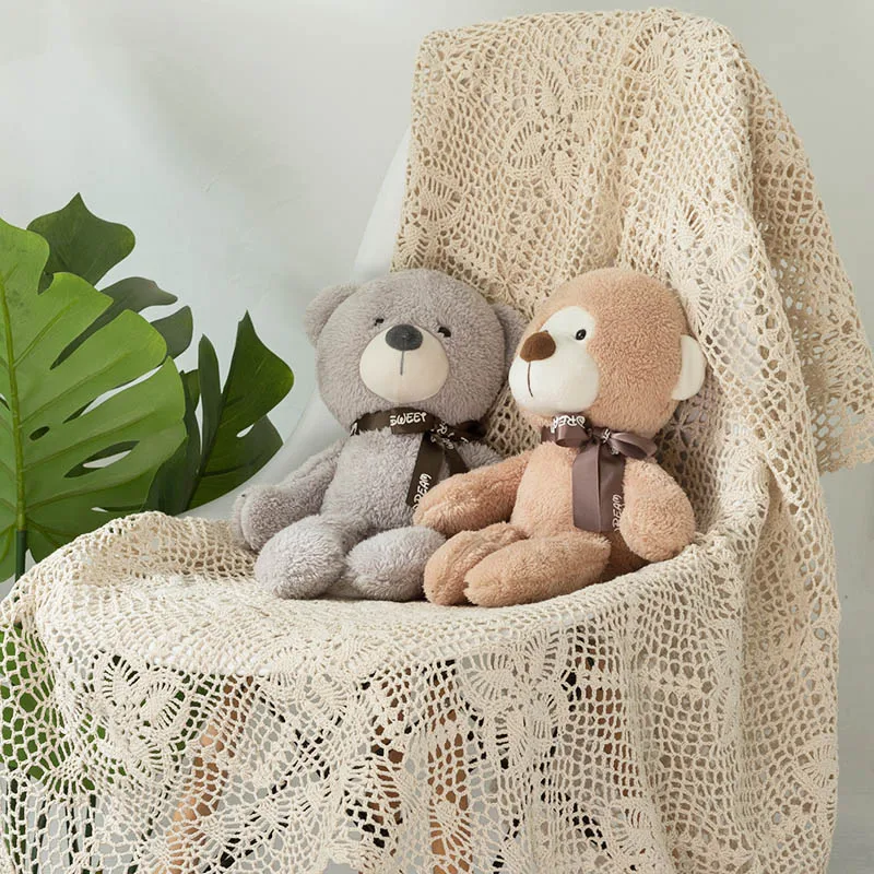 Yeaknow кролик медведь мягкие игрушки милая лиса обезьяна плюшевые для девочек
