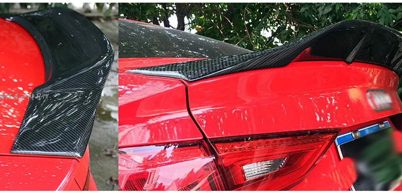 Для Audi A5 S5 спойлер углеродного волокна задний багажник крышки багажника подходит