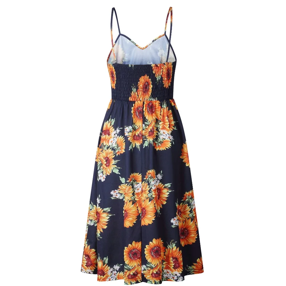 Женское платье в полоску с V образным вырезом и цветочным принтом|maxi dress women|maxi