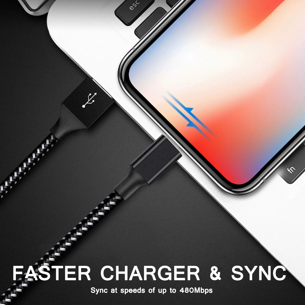 20 шт./лот USB кабель для iPhone X XS Max XR 8 2.4A Быстрая зарядка USB кабель для передачи данных для iPhone XS iPad iPod кабельный трос мобильного телефона