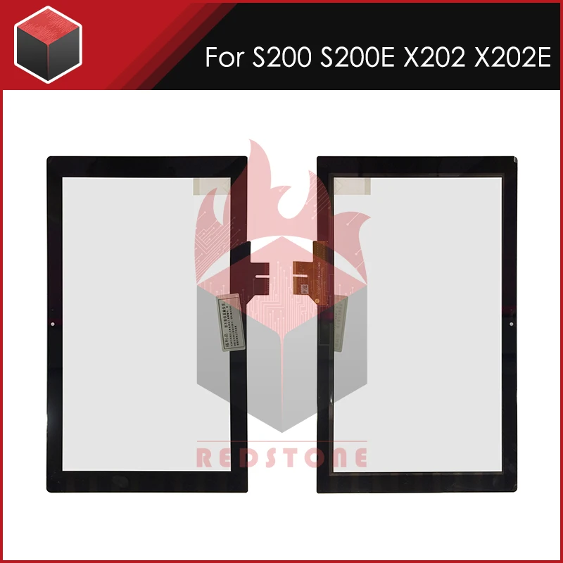 11.6 inch Black Touch panel For Asus Vivobook S200 S200E X202E Q200E Screen Digitizer Glass Sensor Panel Replacement | Компьютеры и
