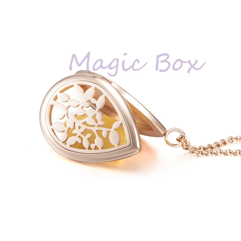 Подвеска в виде капли воды|locket pendant stainless steel|pendant steellocket |