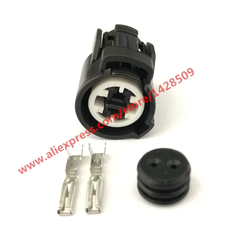 

10 Sets 2 Pin Female 6189-0156 Oil Pressure Switch Knock Sensor Cooling Fluid Sensor Connector For Honda Acura VTEC