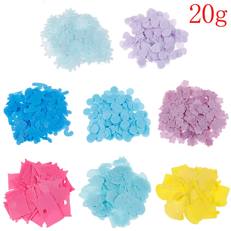 1Pack Flower Shape Fruity Odour Travel Scented Soap Bath Child Hand Washing Soap Paper Portable Petal Soap