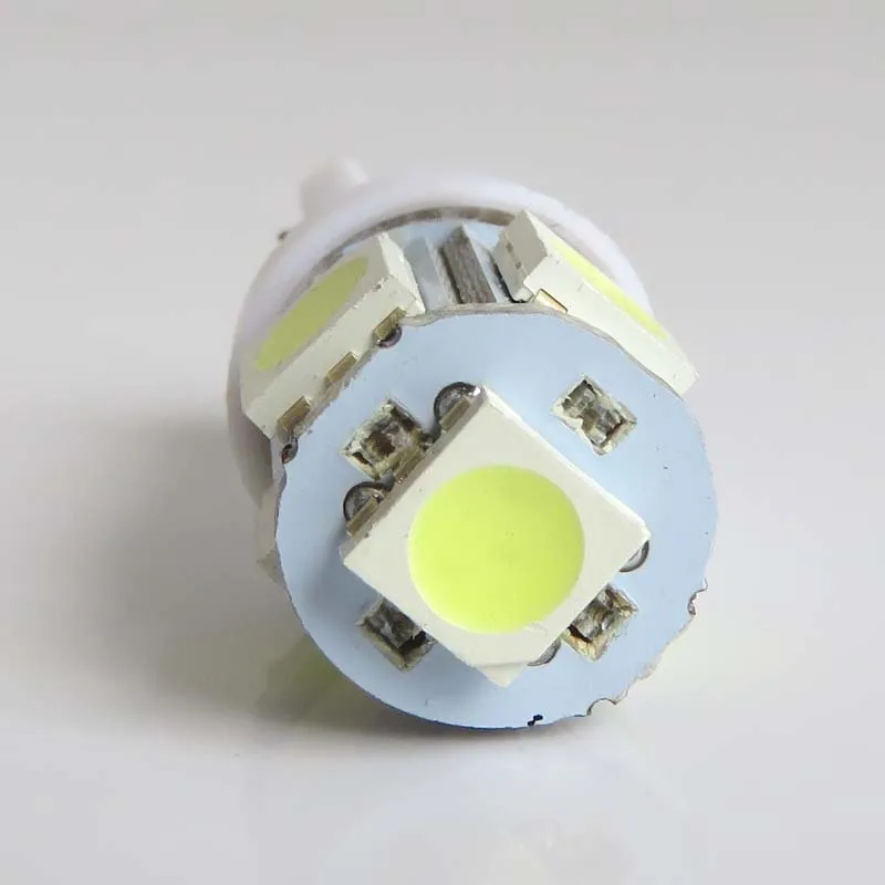WLJH 10 X T10 светодиодный W5w 360 градусов 5050SMD 168 194 2825 автомобильные аксессуары