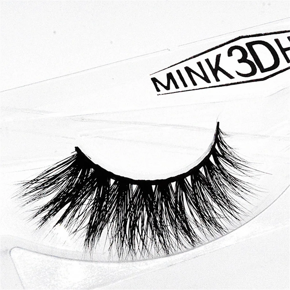 

Mink 3D Hair False Eyelashes Hand-made Thick Black 1 Pair Bushy Full Strip Lashes Sexy Beauty Make-up Extension Tools DM27