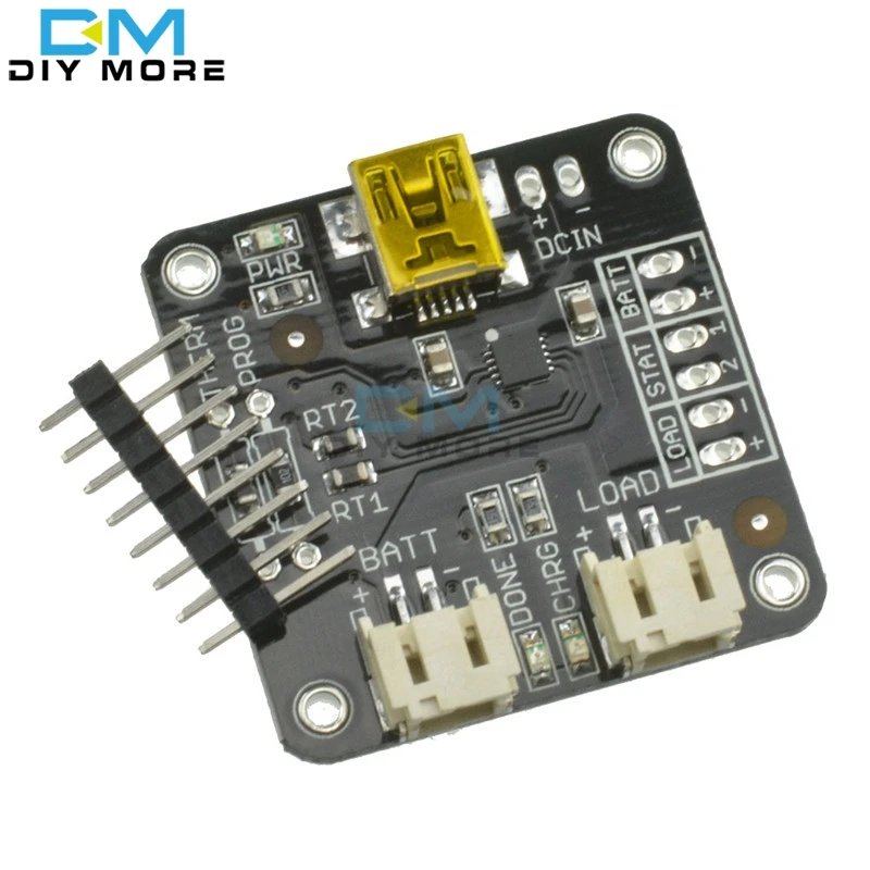 MCP73833 USB литий ионный аккумулятор зарядное устройство Модуль 5V Chraging LiIon LiPoly плата 3