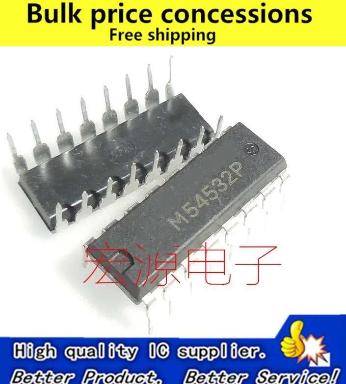 

Free shipping 10pcs/lot M54532P M54532 DIP-16 new original