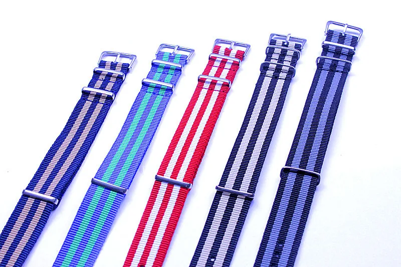 Горячая распродажа! 1 шт. водонепроницаемый нейлоновый ремешок для наручных