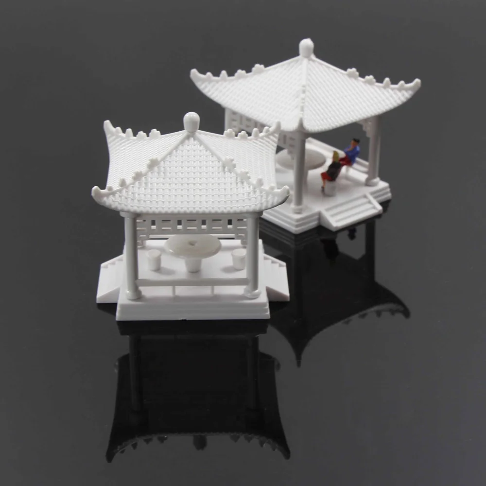 Evemodel GY02 2 комплекта модель павильона Gloriette китайское строительство образование