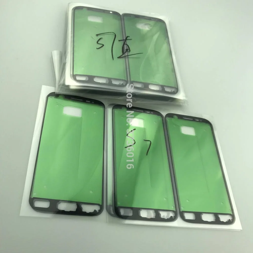 10 шт./пакет оригинального качества запчасти рамки клейкий стикер для samsung Galaxy S7 мобильного телефона ЖК-дисплей средняя рамка Ремонт