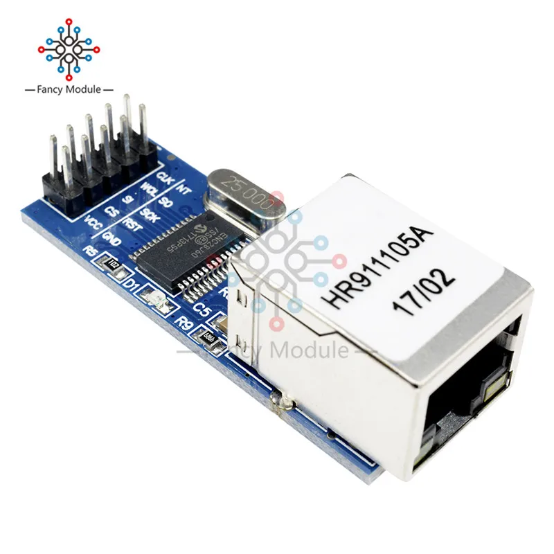 ENC28J60 Ethernet LAN Network Mini 51/AVR/ARM/PIC Code For Arduino SPI Port Module STM32 LPC | Инструменты
