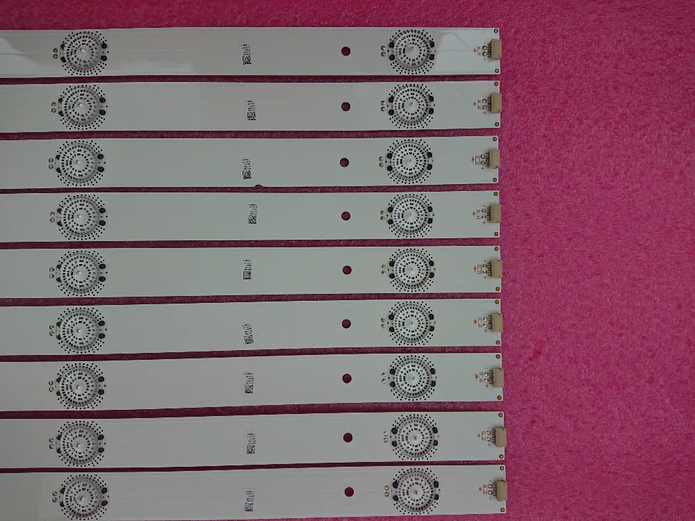 (Новый комплект) 9 шт. SVH480A08 4LED REV02 480 мм Светодиодная подсветка полоса для 48