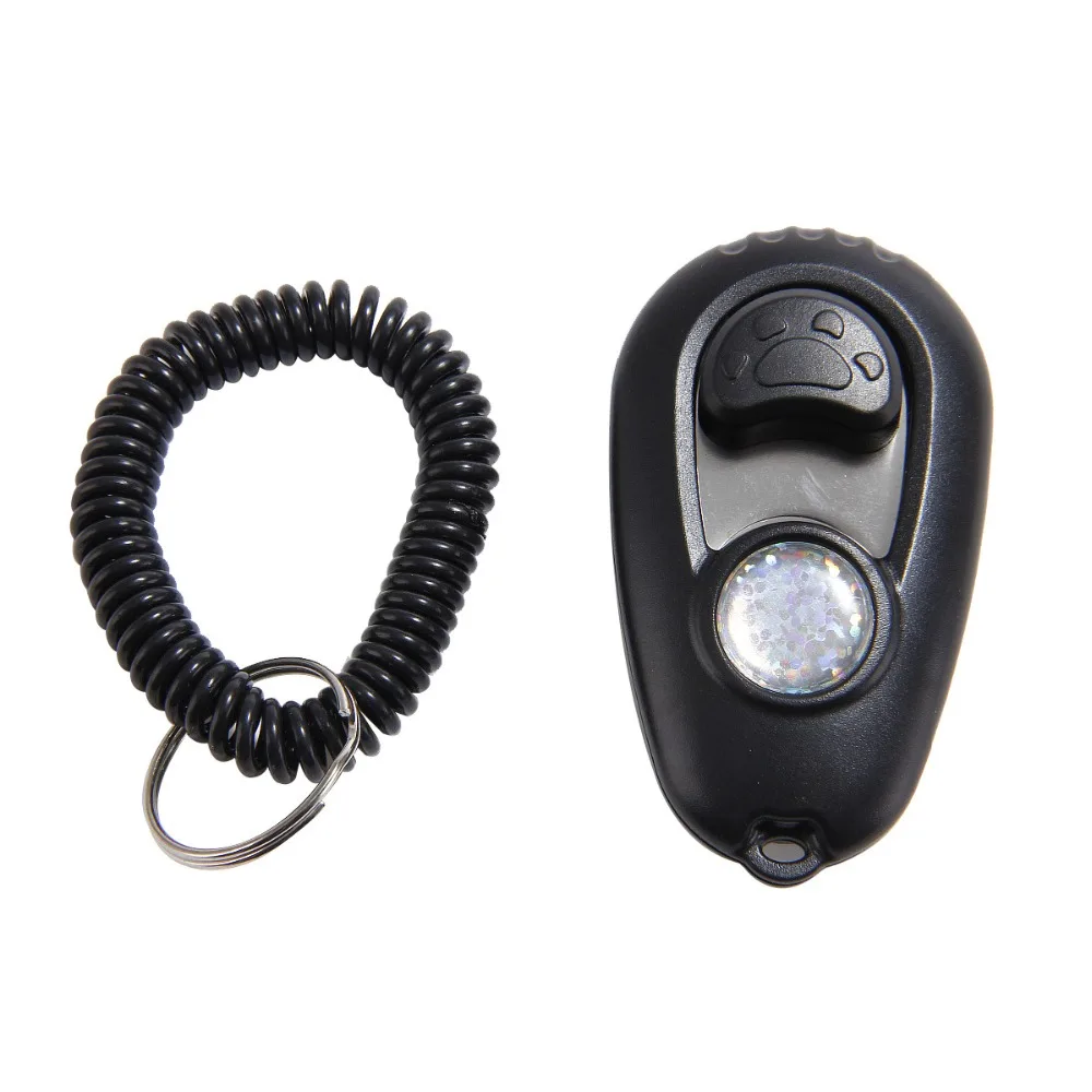 Универсальный для собак кошек щенков Clicker тренировка выносливости Кнопка тренер