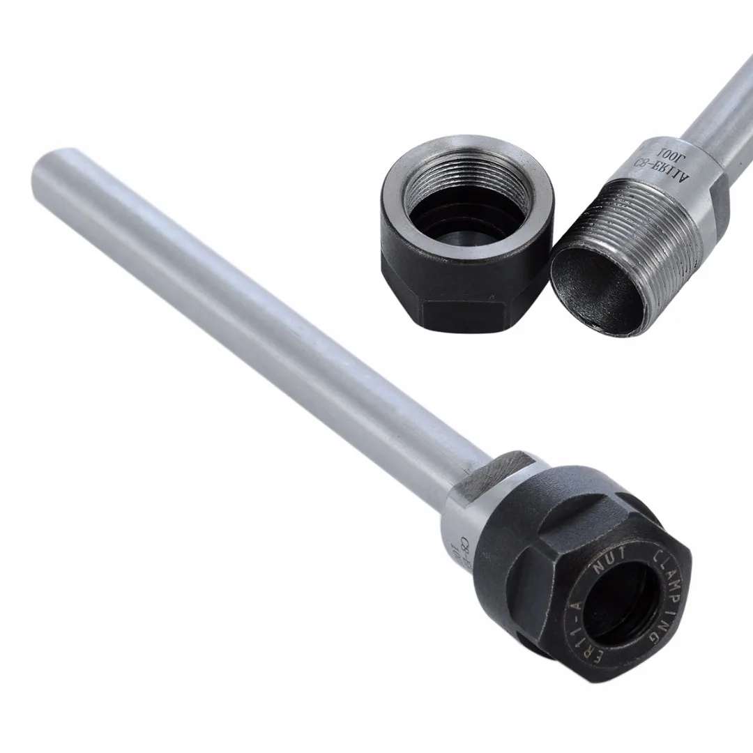 1 шт. патрон с прямым хвостовиком металлический удлинитель для фрезерного станка