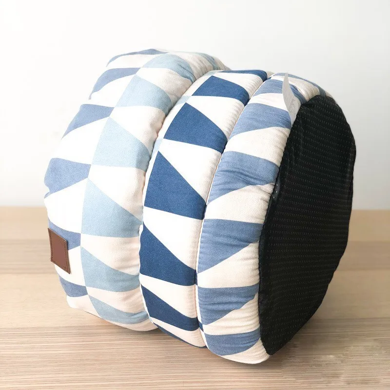 RFWCAK Removable Washable Pet Dog Bed Warm House Soft Nest Baskets Fall Winter Cat Kennel Puppy Chihuahua Supplies | Дом и сад