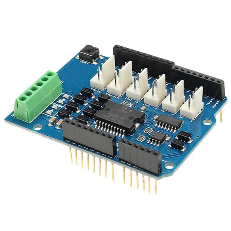 L298N L298P 4A Dual Channel Motor Driver Module Shield R3 For Arduino 5V ~ 12V Free Running Stop And Brake Function | Обустройство
