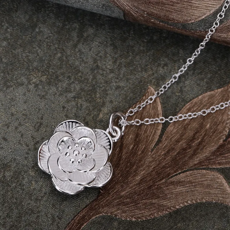 Посеребренное ожерелье 925 ювелирные изделия серебряные Pandant модные JLGLYMEW|jewelry display