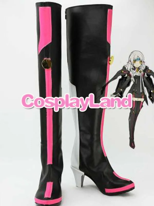 

Сапоги ELSWORD на высоком каблуке для косплея, ботинки аниме для вечеринок, обувь для косплея, изготовленные на заказ
