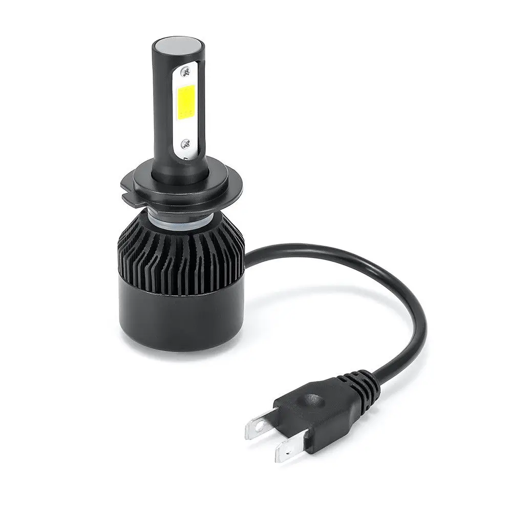 COB IP65 1950W Белый светодиодный комплект фар 2 шт чип дальнего и ближнего света 6500K