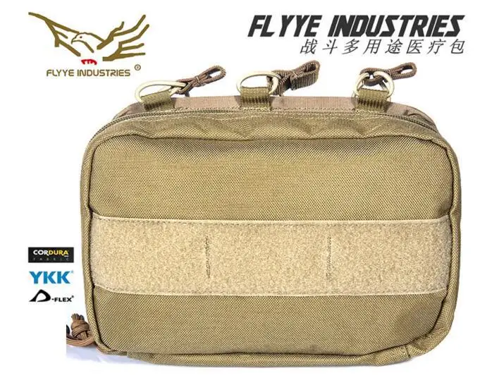 FLYYE MOLLE многоцелевой боевой травма медицинские наборы битва Универсальный Медик Мешок CORDURA PH-C043