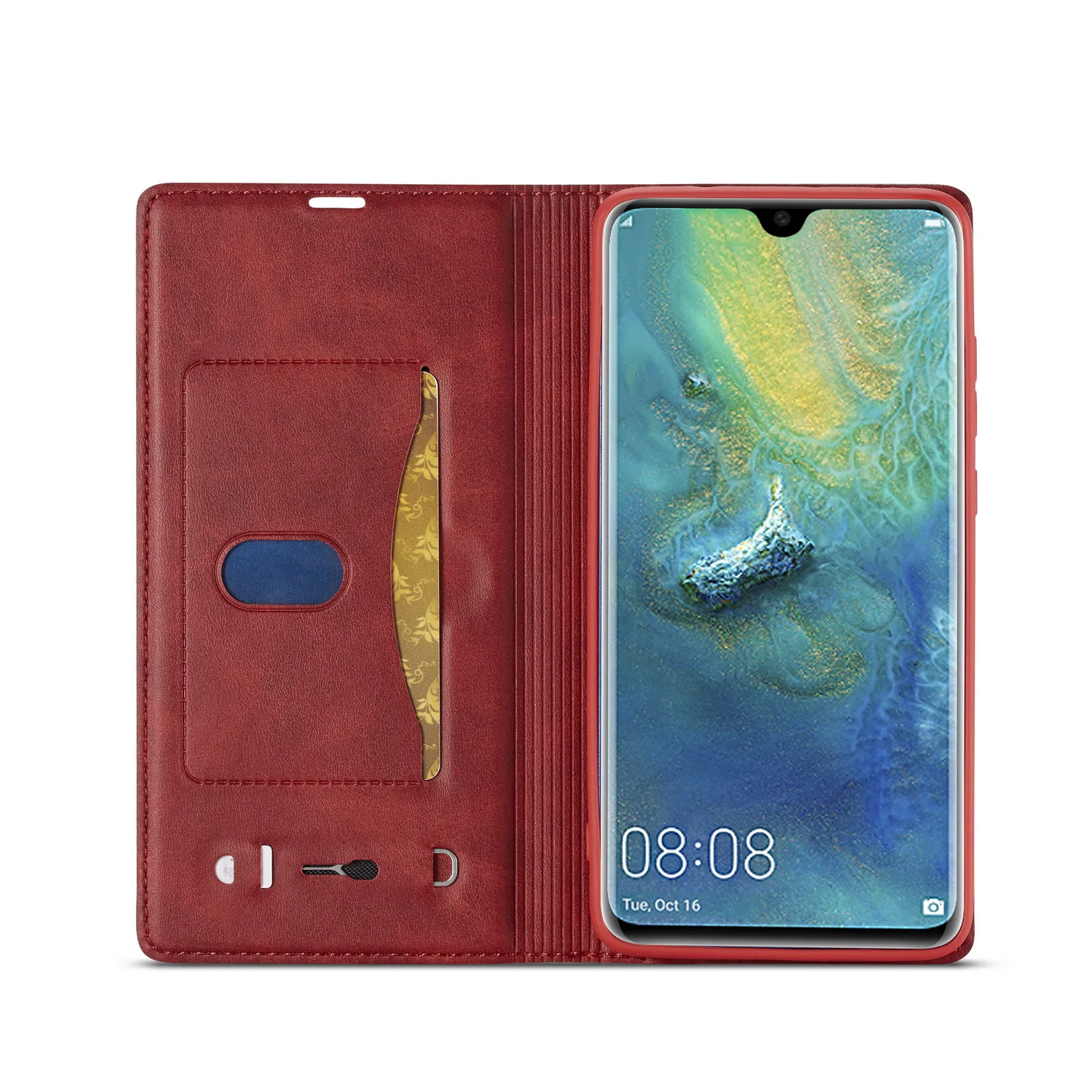 Для samsung Galaxy Note 10/Note 10 Plus кожаный чехол-кошелек Роскошный чехол с отделением для карт Защита от падения