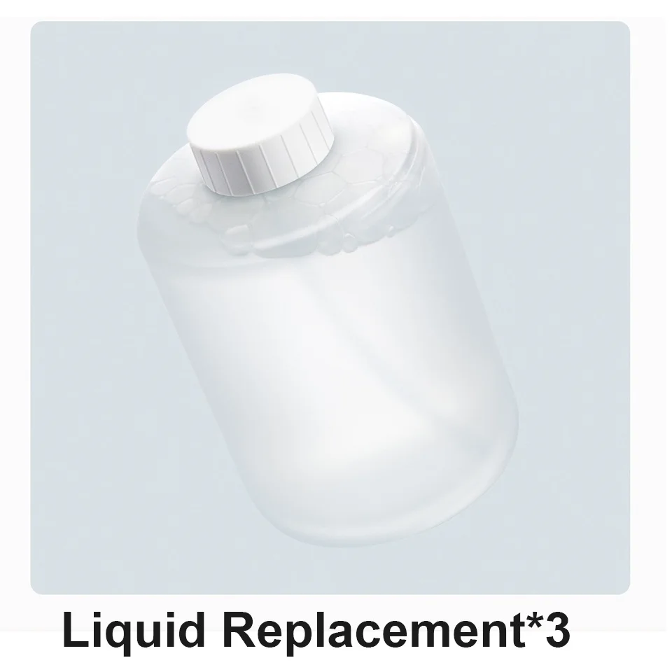 Liquid Replacement Xiaomi Mijia автоматический Пенообразователь для мытья рук автоматический дозатор мыла 0,25 s инфракрасная Индукционная умная ручная мойка для дома и офиса - Цвет: Liquid Replacement