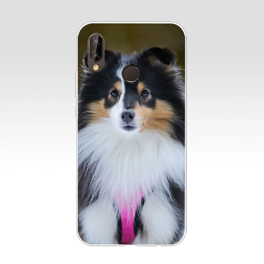 165AQ sheltie Soft Silicone Tpu Cover Case for huawei Nova 3 3i p smart | Мобильные телефоны и аксессуары